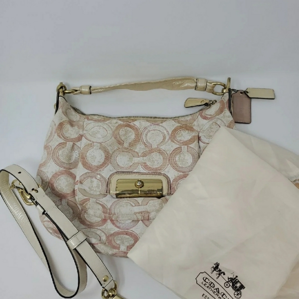Coach Kristin Sequin hobo/crossbody